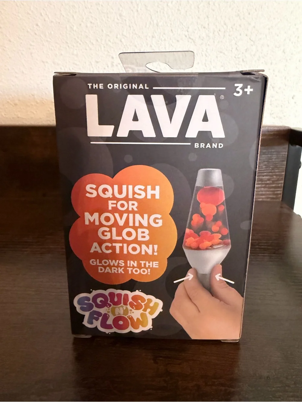 LAVA Glow-in-the-Dark Green Kids Lava Lamp Toy - LAVA Brand